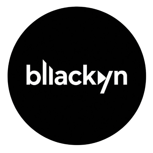 Logótipo indicado de Bllackyn