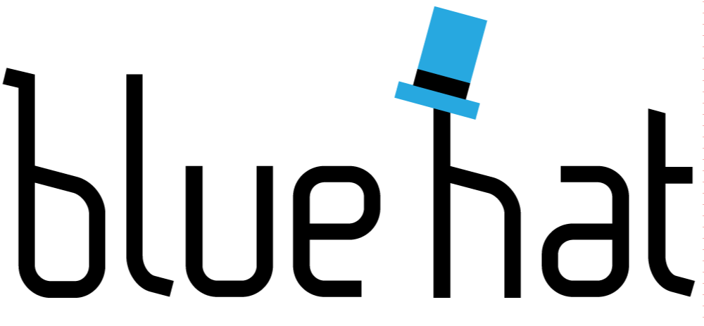 Logótipo indicado de Blue Hat - Design & Innovation Consultancy