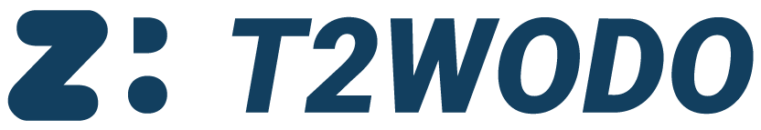 Logótipo indicado de T2WODO Studio