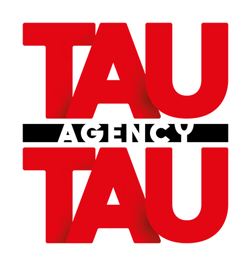 Logótipo indicado de Tau Tau Agency