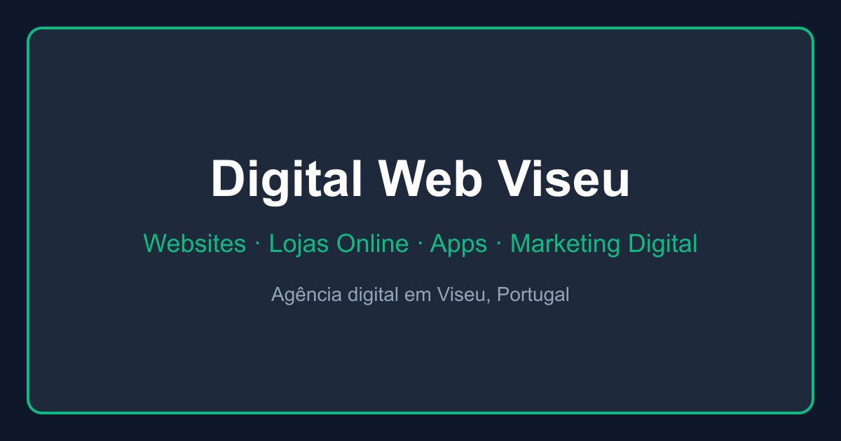 Logótipo indicado de Digital Web Viseu
