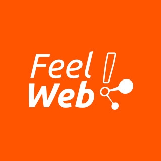 Logótipo indicado de Feel Web